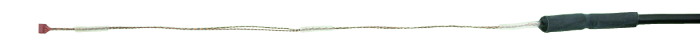 AS-NCu-Wire; transversale Magnetfeldsonde mit keramischem Sensor an 150 mm langen, dünnen Drähten